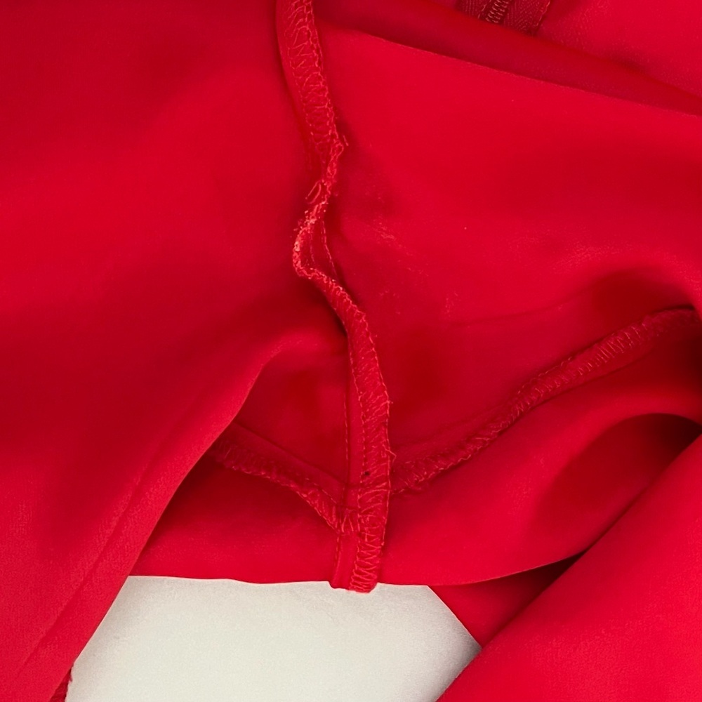 NWOT STAUD - Square Neck Jumpsuit in Red and Pink - 10 - Picture 16 of 16